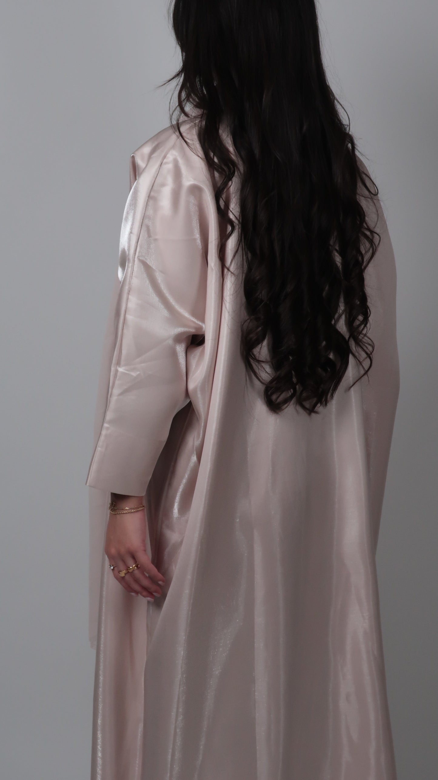 THE PEARL ORGANZA ABAYA + SHEILA